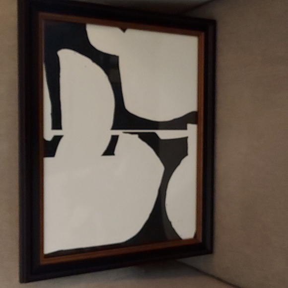 Framed abstract art print by Wilde House Paper 11x14 unframed 13x16 framed - Picture 2 of 9